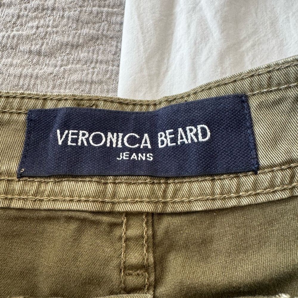 Veronica Beard Khaki Women's Cargo Shorts